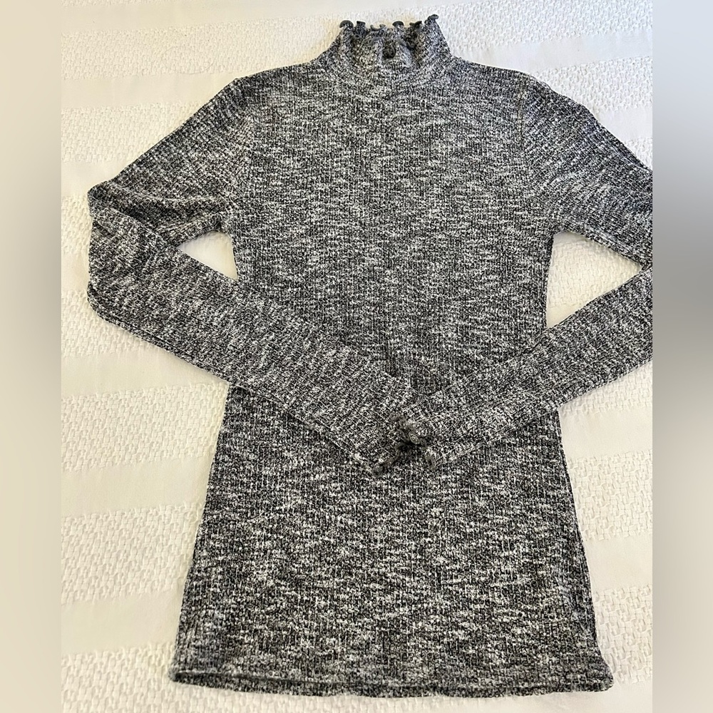 ABERCROMBIE marled turtleneck
